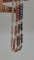 Personalized Sparkling Crystal Beads Cell Phone Strap and Wrist Lanyard